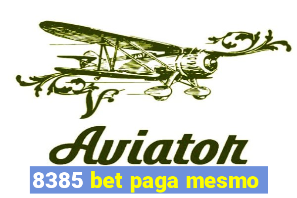 8385 bet paga mesmo